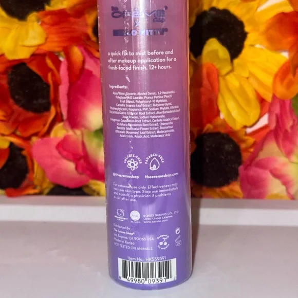 Hello Kitty Purple Makeup Mist - Picture 6 of 6